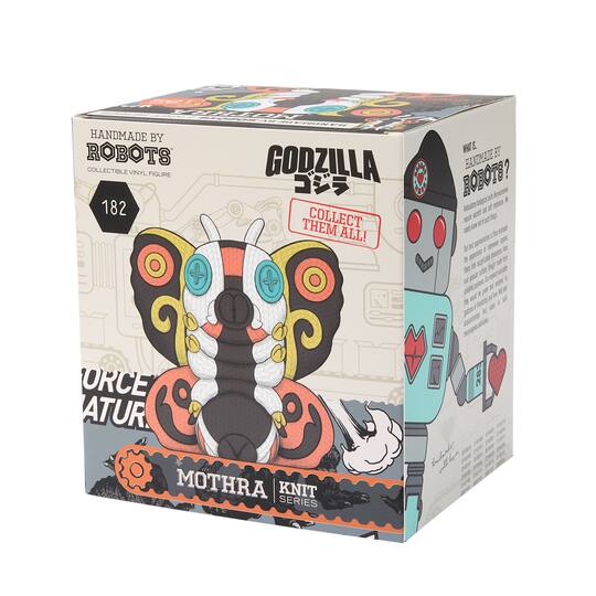 Handmade by Robots™ Godzilla Mothra Vinyl Figure